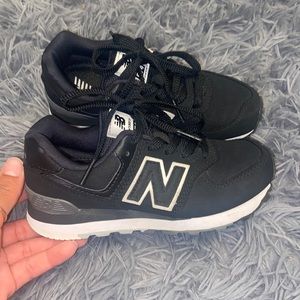 Black Toddler New Balance